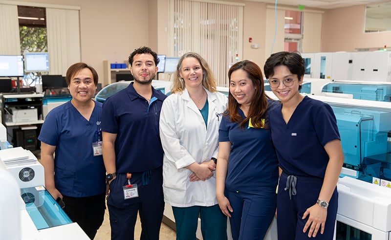 Access Medical Lab team 